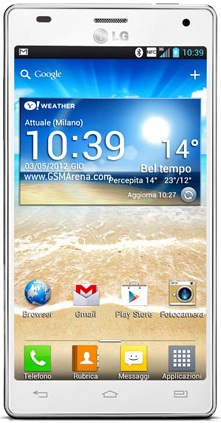Смартфон LG Optimus 4X HD P880 White - Краснокамск